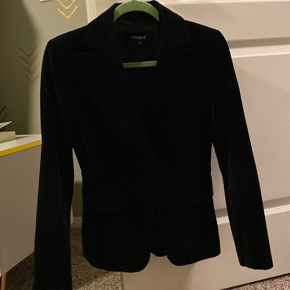 Velvet Blazer